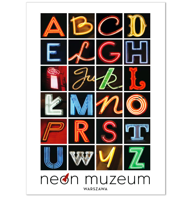 Image of Alphabet Poster - Plakat