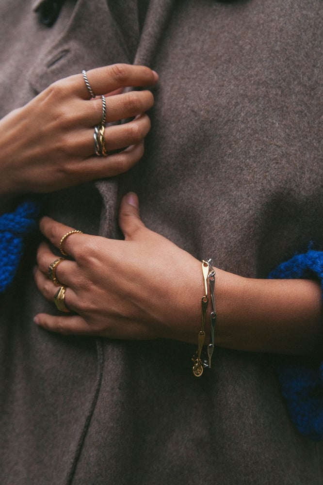 Image of Bague ESTHER argent massif