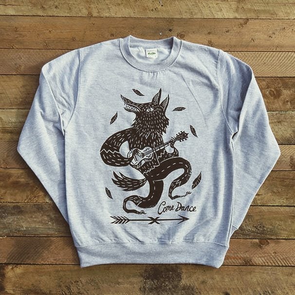 Image of Come Dance Wolf Jumper
