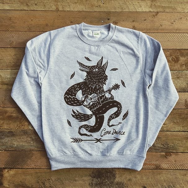 Image of Come Dance Wolf Jumper