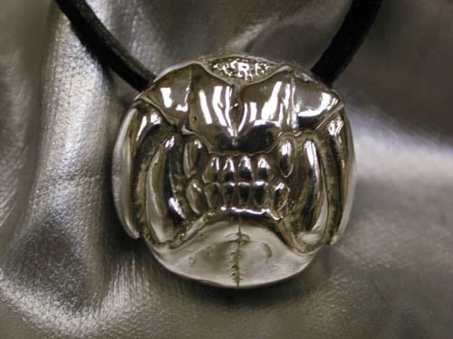 Image of "Lion Jaw" Pendant - Sterling Silver