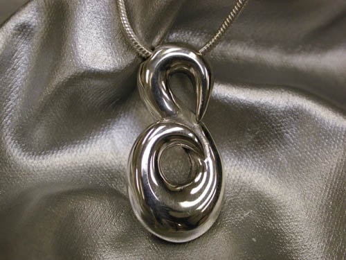 Image of "S" Pendant - Sterling Silver