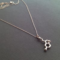 Image 2 of tiny serotonin necklace