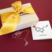Image 5 of tiny serotonin necklace