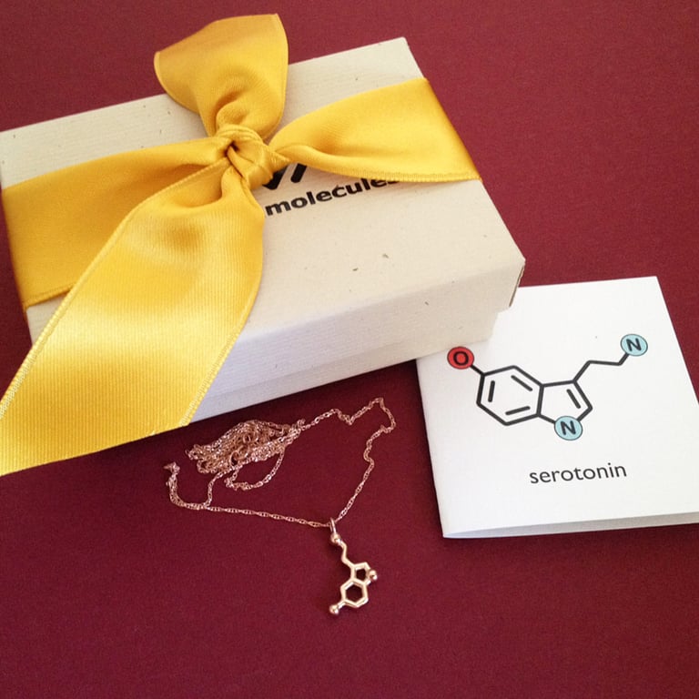 tiny serotonin necklace Image 5
