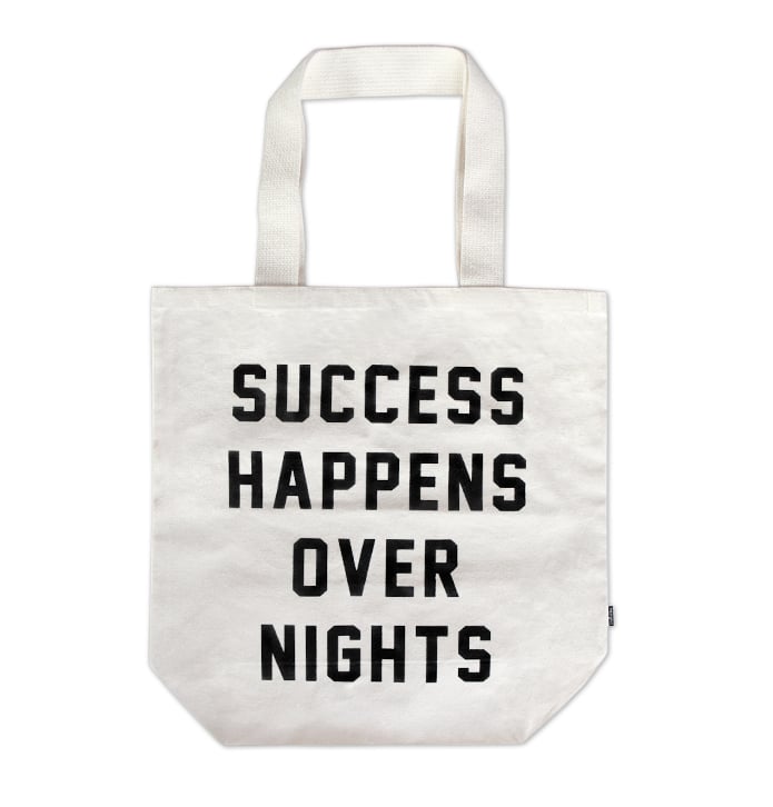 Image of Success Happens Over Nights Tote