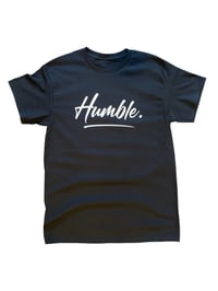 Image 1 of Black “The Statement” Humble Tee