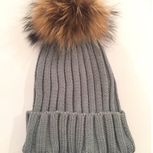 PomPom Knit Beanie