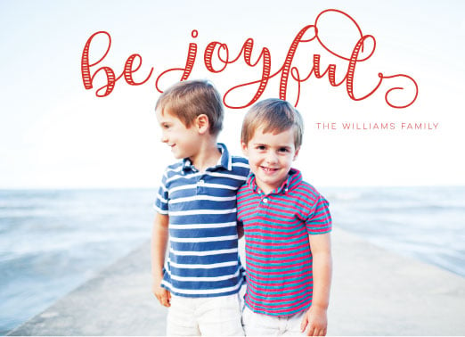 Image of Be Joyful! Holiday Card