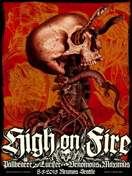 Image of HIGH ON FIRE Seattle