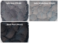 Image 2 of Black/Brown/Gray Pearl Pigments </p> 12 Colors Available