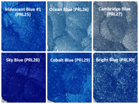 Image 1 of Blue Pearl Pigments  </p> 18 Colors Available