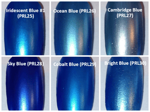 Image of Blue Pearl Pigments </p> 18 Colors Available
