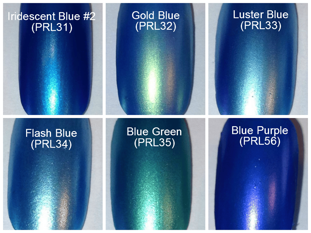Mystic Blue Dry Pearl Pigment