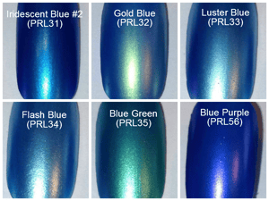 Image of Blue Pearl Pigments </p> 18 Colors Available