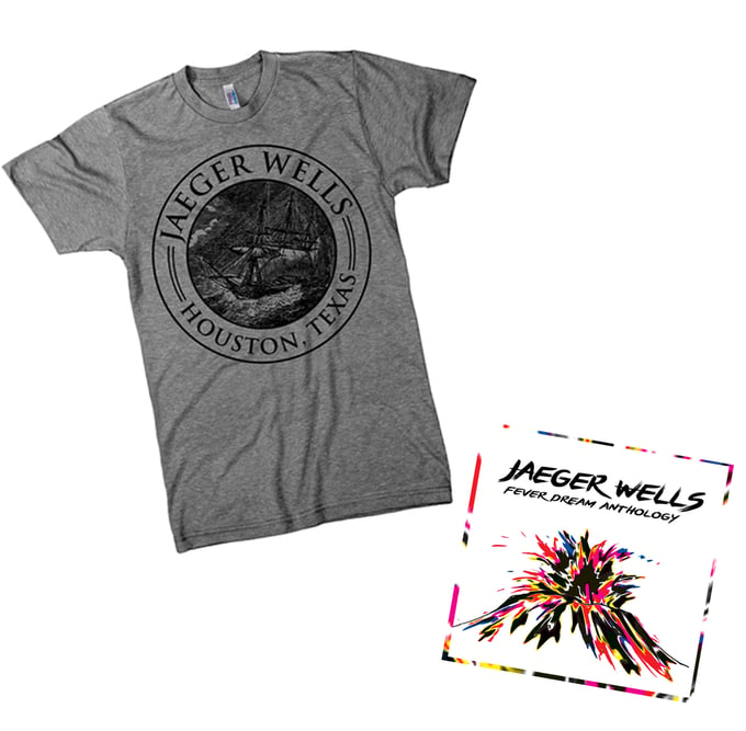 Image of Jaeger Wells CD + Shirt Package (FREE SHIPPING)