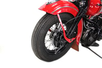 Image 3 of Replica Harley Davidson Knucklehead Flathead FL EL UL Dual Cam Brake Assembly Black