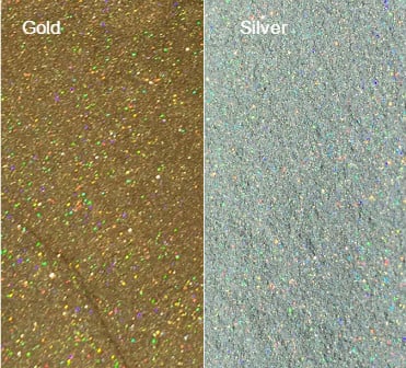 Image of Holographic Geometric Pigment .002x.002 </p>2 Colors Available