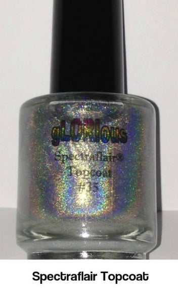 Image of gLORIous Spectraflair and Goldleaf Topcoats