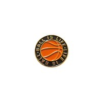 Image 1 of Ball Is Life Lapel Pin