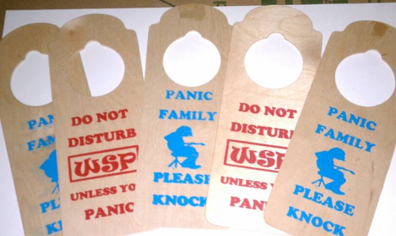 Image of Playa Panic Family Door Hangers (1 for $5 or 3 for $10) Pirce includes Shipping!