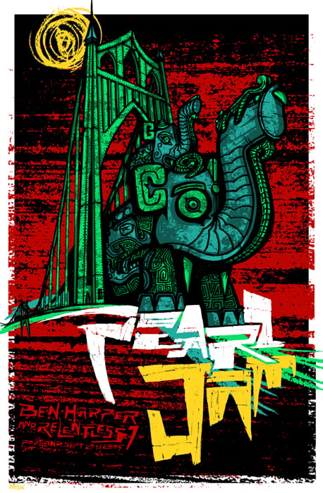 Image of Pearl Jam • '09 Screen Print