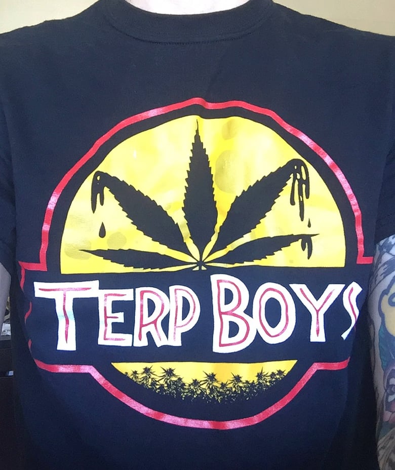 Image of TERPBOYS terptastic park shirt