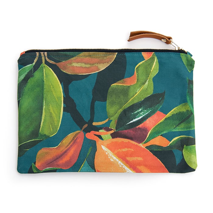 Image of Magnolia Grandiflora Canvas Pouch #1