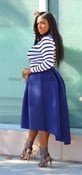 Image of RYAN Hi-Lo Scuba Skirt