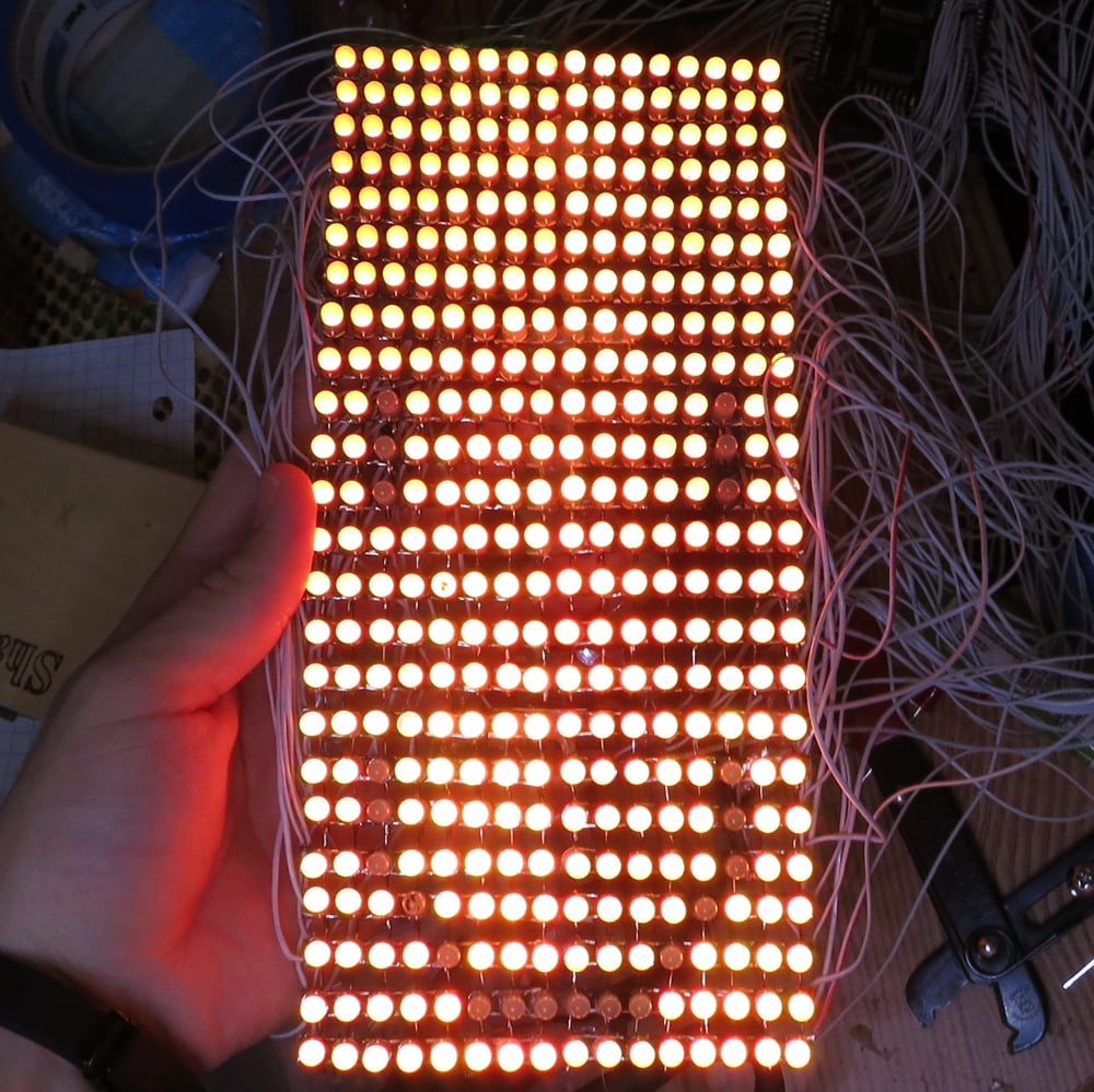 Image of Guy Man Red-Green LED matrix Kit