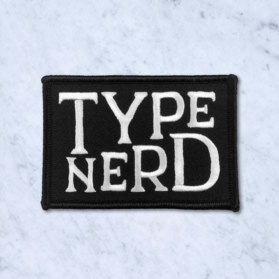 Image of Type Nerd Patch