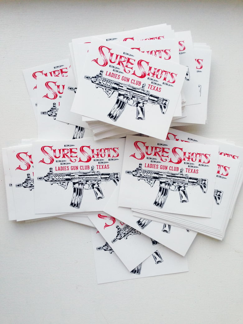 Image of Sure Shots SBR Vinyl Stickers (2)