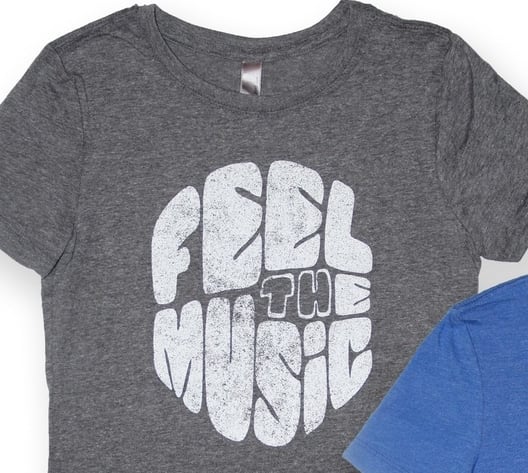 Image of Feel The Music T-Shirt