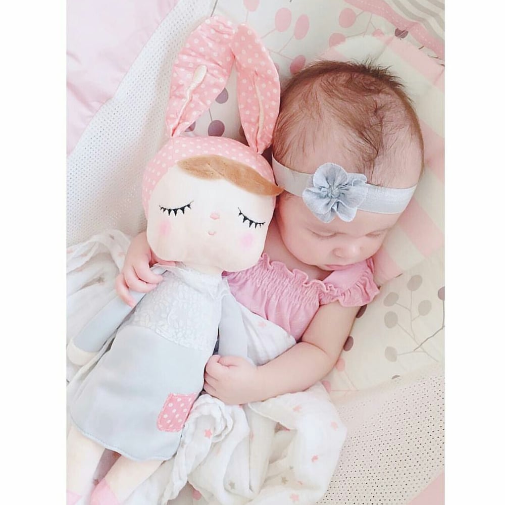 Image of Gray Dress Bunny - Sweet Dream Dolls