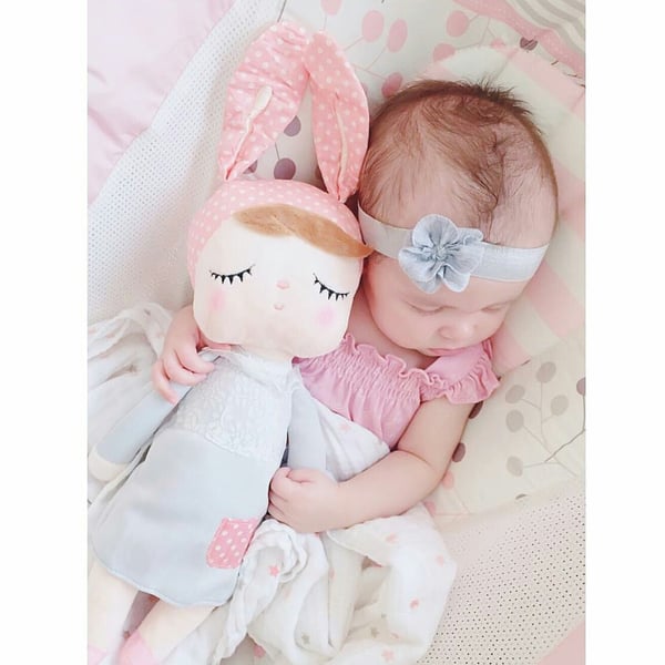 Image of Gray Dress Bunny - Sweet Dream Dolls