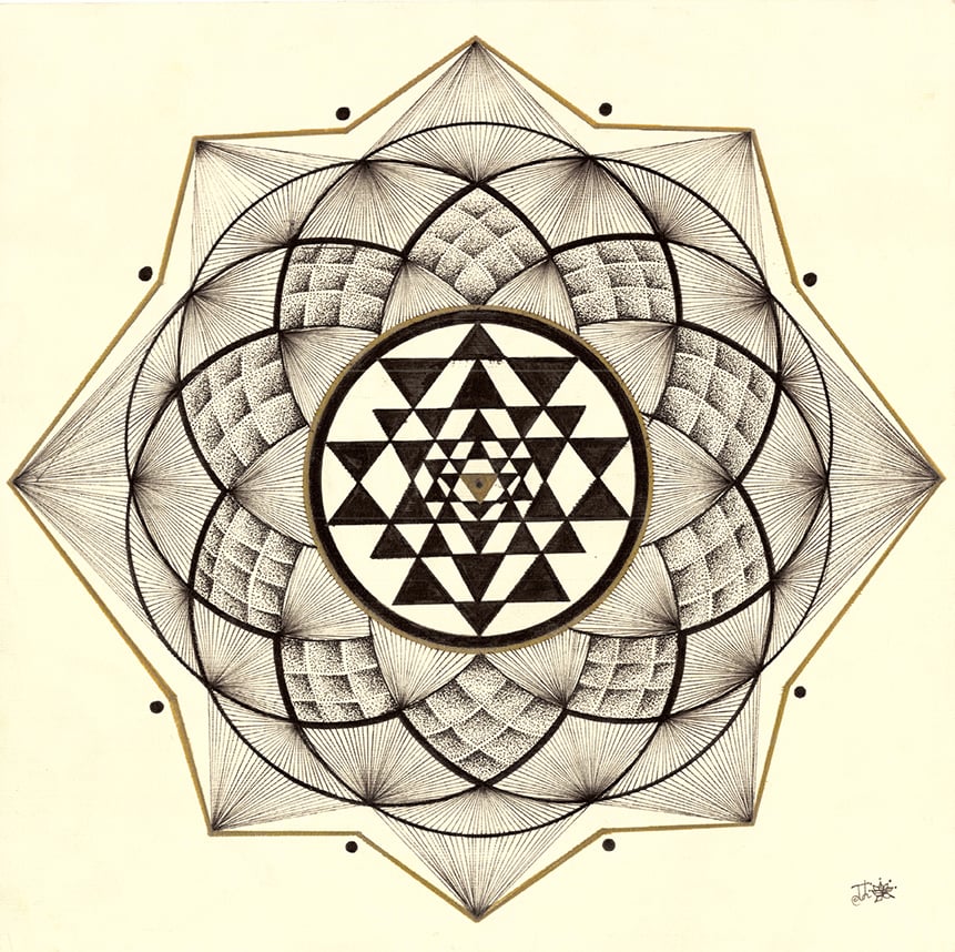 Image of Sri Yantra 