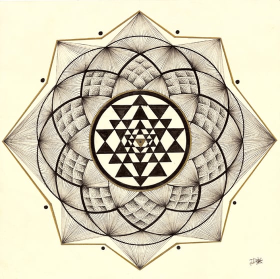 Image of Sri Yantra 