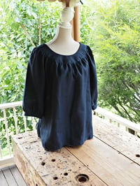 Image 1 of The Navy Smock Top