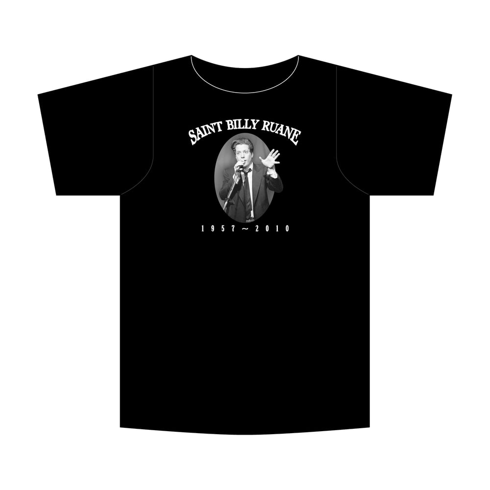 Image of "Saint Billy Ruane" MEN's T-Shirt (Black)