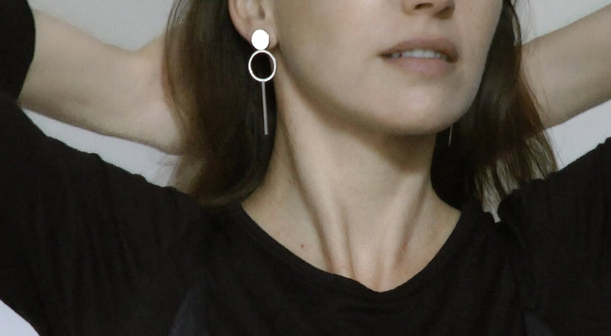 Image of Edition 1. Piece 9. Earrings <font color="#996666"> / ON SALE / WAS $290</font>   