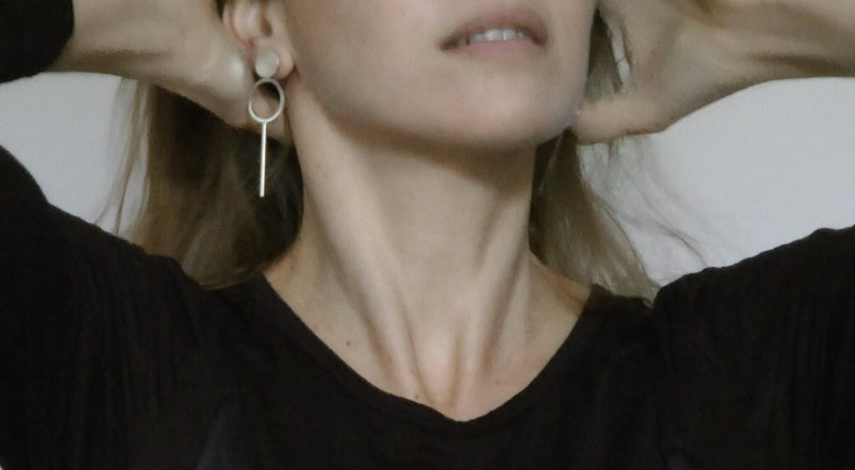 Image of Edition 1. Piece 9. Earrings <font color="#996666"> / ON SALE / WAS $290</font>   