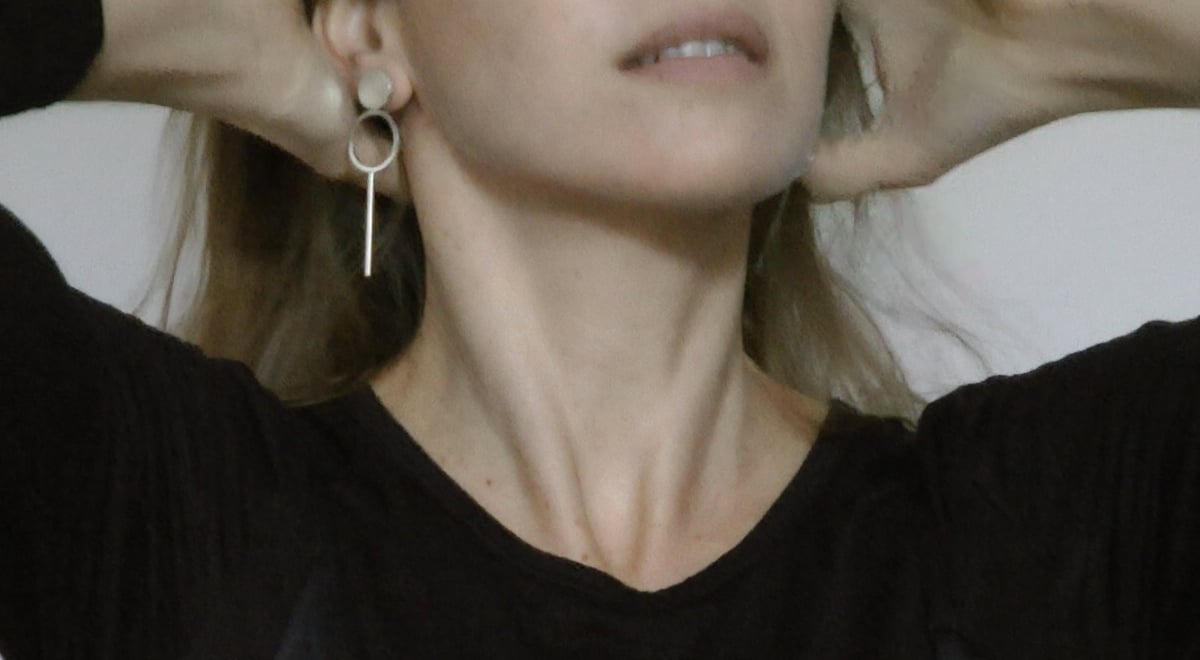 Image of Edition 1. Piece 9. Earrings <font color="#996666"> / ON SALE / WAS $290</font>