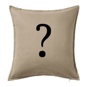 Image of SURPRISE! Custom Painted Throw Pillow Cover 