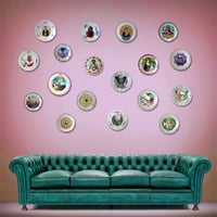 Image 3 of Jungle Bones - Vintage Porcelain Plate - #0730