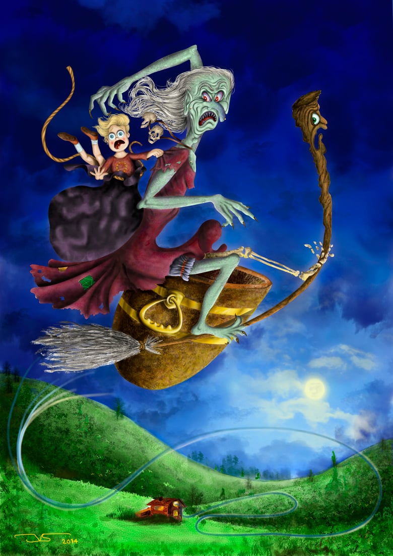 Image of BABA YAGA © Jose Vicente Santamaria 2014 Valencia-Spain