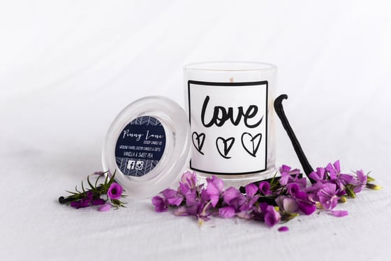 Image of Penny Lane X Ivy Invite Quote Candle