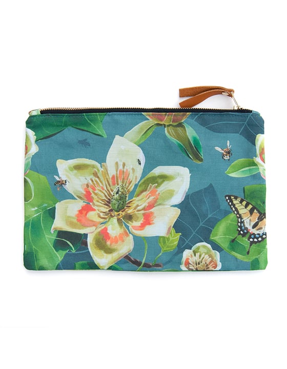 Image of Tulip Tree Canvas Pouch #1