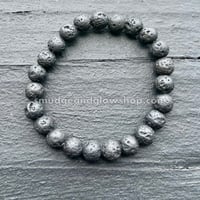Image 1 of Volcanic Lava Stone Bracelet (Just 3 left!)