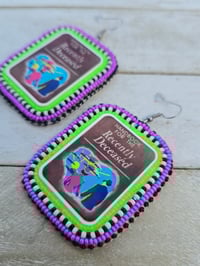 Image 2 of Handbook for the Recently Deceased earrings