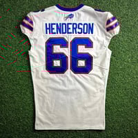 Image 2 of 2017 Nike NFL Authentic Game-Used Jersey Buffalo Bills Seantrel Henderson Team COA